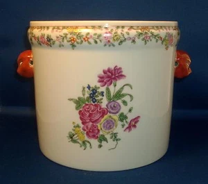 Mottahedeh Porcelain Cachepot Jardiniere Colonial Williamsburg Chinese Export - Picture 1 of 8