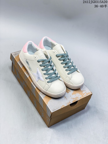 GOLDEN GOOSE Scarpe sportive casual da donna Gol Goose Superstar in pelle