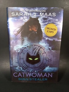 DC Catwoman Soulstealer Signed 1st Edition with Poster Sarah Maas Hardcover - Imagen 1 de 13