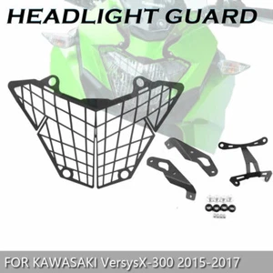 Kit protezione coprifaro protezione griglia per KAVASAKA VersysX-300 - Foto 1 di 12