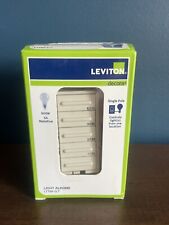 Leviton LTT60-1LT (60 MIN) Countdown Timer Switch Light Almond Cream
