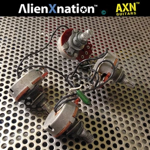Charvel Jackson LP Refinement Series Volume Tone Pots Wiring - Picture 1 of 1