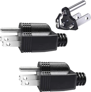 With Fuse Neutral Ground Bonding Plug for Portable Inverter Generator and Surge - Picture 1 of 12