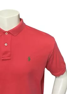 Polo Ralph Lauren Men’s Casual Polo Shirt Size Medium M Short Sleeve Embroidered - Picture 1 of 14