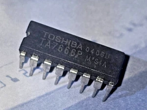 5pcs Genuine TOSHIBA TA7666P TA7666 DIP-16 IC - Picture 1 of 1