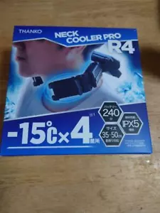 THANKO Neck Cooler Pro R4 TKPNC22BK 2022 Improved Model Black Portable FanJP - Picture 1 of 5