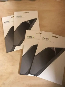 2 PACK FREE NOOK HD ANTI GLARE SCREEN PROTECTOR KIT 7" 2 FILM KIT BARNES & NOBLE - Picture 1 of 2