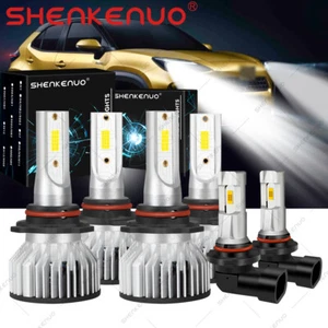 For GMC Sierra 1500 2500 HD 3500 2003-2006 Combo LED Headlight + Fog Light Bulbs - Bild 1 von 12