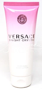 Versace Bright Crystal Perfumed Body Lotion Tube 3.4 oz Travel New Cream Perfume - Picture 1 of 1