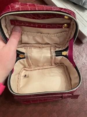 Small Red Cosmetic Bag  - Image 1 of 4