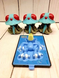 3 1999 Burger King Kids Toy Pokemon Tentacruel Squirter & Pokemon 2000 Golduck - Bild 1 von 10