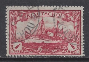 Colonias alemanas 1905 KIAUTCHOU 1/2 $ Yate emisión usado TSINGTAU, $121.00 - Imagen 1 de 1