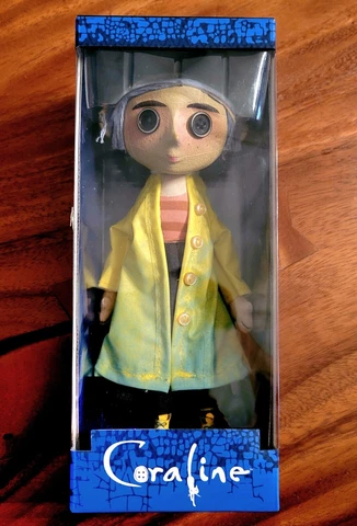 NECA LAIKA Caroline Prop Doll Figure Replica 10" Original Box Cover