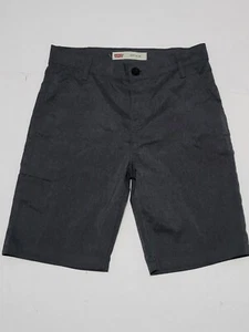 Levi's Boys Shorts Size 16 Reg Gray 511 Slim Bermuda Cotton Blended Casual - Picture 1 of 7