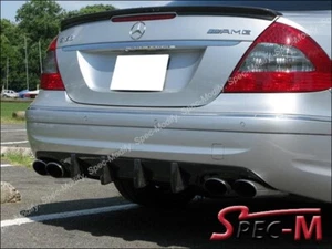 CF CARBON FIBER REAR BUMPER DIFFUSER FOR MERCEDES 2003-2008 W211 E55 E63 AMG - Bild 1 von 4
