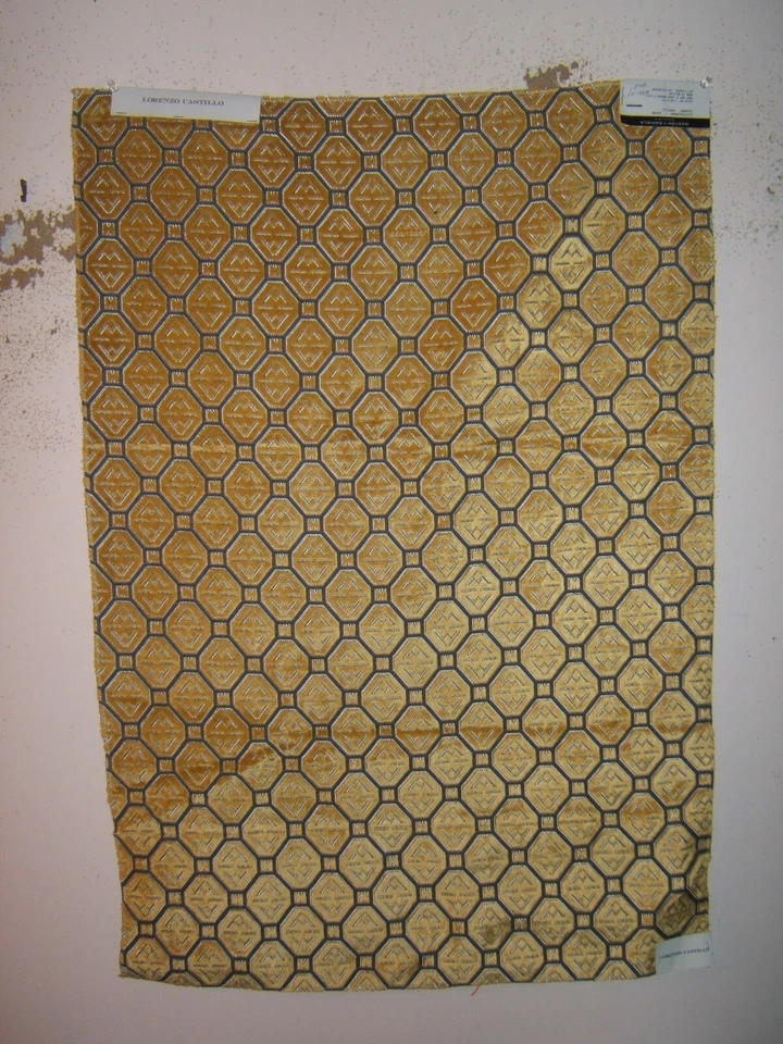 Gaston Y Daniela, Lorenzo Castillo, Calabrez, Cut Velvet Geometric, Clr Amarillo - Image 1 of 1