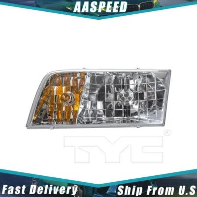 Headlight Assembly Left TYC For 2007 2008 2009 2010 2011 Ford Crown Victoria - Image 1 of 4