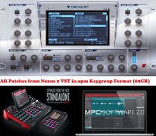 Nexus 2 Expansion Keygroup Instruments for Akai MPC X,  MPC LIVE or MPC Software