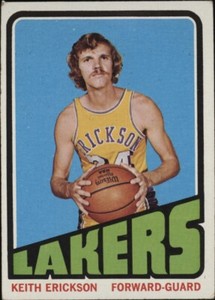 1972 Topps #140 Keith Erickson - Los Angeles Lakers