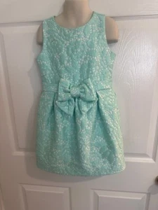 Gymboree Dressed Up Size 6 Green Sleeveless Dress - Picture 1 of 11