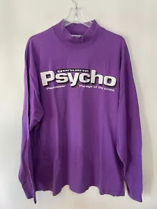 Vintage 80er 90er Psychowear Psycho Grafik Langarmshirt Streetwear Unisex Einheitsgröße - Bild 1 von 8