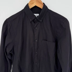 Steven Alan Mens Button Up Shirt XS Black Long Sleeve Casual Dress - Picture 1 of 6