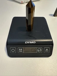 Natürliche Tigerauge Kristallspitze - sechseckiges Kristallturmdekor, 106g - Bild 1 von 2