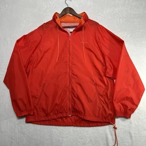 Chaqueta cortavientos Reebok vintage años 80 talla XL cremallera completa nailon bordado - Imagen 1 de 18