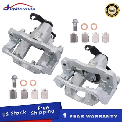 2PCS Rear Brake Calipers For 08-12 Chrysler Town & Country Dodge Grand Caravan - Imagem 1 de 4