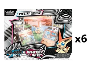 Estuche Colección Ilustración Pokémon Tarjeta Coleccionable Unova Victini (6 Cajas) - Imagen 1 de 1