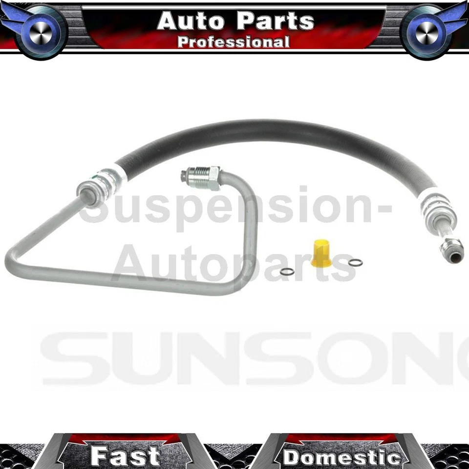Manguera de línea de presión de dirección asistida Sunsong para Chevrolet P30 1984 1985 1986 1987 Foto 1 de 3