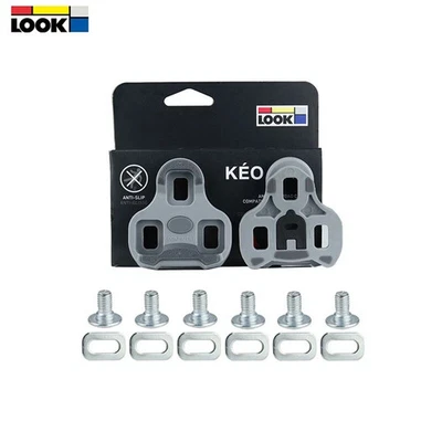 LOOK KEO Anti-Slip Road Bike Pedal Cleats Grip Grey 4.5˚ Float