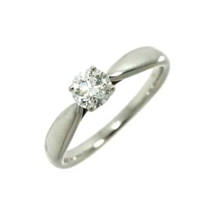 TIFFANY CO. Diamond 0.37ct I/VVS1/3EX Ring Platinum Size3.75-4(US) 90235087 - Picture 1 of 10