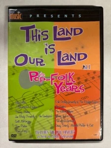 This Land Is Our Land Vol. 1 The Pop Folk Years Live Concert Rhino DVD PBS - Imagen 1 de 3