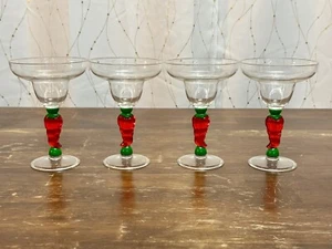 Plastic Chili Pepper Margarita Glasses 8 oz Set of 4 - Picture 1 of 9