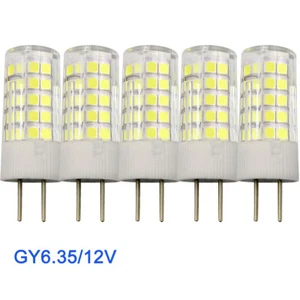 5pcs GY6.35/GX6.35 LED Lights Bulb 5W 64-2835 Lamp 12V Ceramics Light Highlight - Picture 1 of 6