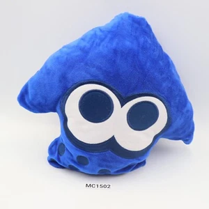 Splatoon Blue MC1502 inkling Squid Cushion Pillow Transform 11" Toy Doll Plush - Picture 1 of 8