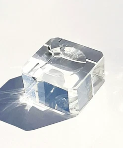 USA Seller - Clear Crystal Display Stand Base For Crystal Ball 70mm-80mm - Picture 1 of 9