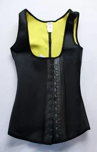 Ann Michell Women's Hotlining Waist Training Vest ZG3 Black Size 32 (XS) NWT - Picture 1 of 5