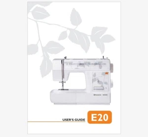 Husqvarna Viking Model E20 Instruction Manual on USB or Printed - Picture 1 of 3