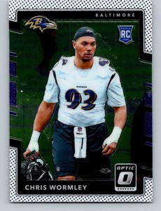 2017 Donruss Optic 33 chris wormley Baltimore Ravens   Rookie