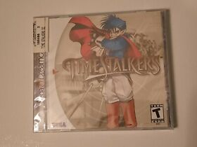 Time Stalkers (Sega Dreamcast, 2000)Brand new,factory sealed.Small crack on case