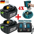 2x18V 6000mAH Akku Für Makita BL1850 BL1830 LXT BL1860B Led Anzeige+Ladegerät DP