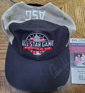 NICE Autographed Yankees Aaron Judge 2018 All Star Baseball Cap Hat 9Twenty JSA - Picture 1 of 5