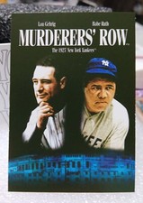 2021 Topps Archives #MPC-9 Movie Poster Murders' Row Babe Ruth Lou Gehrig
