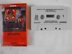 Who's Zoomin' Who by Aretha Franklin - Cassette Arista Records AC888386 - NICE - Picture 1 of 5