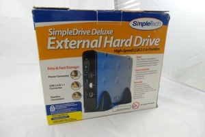 SimpleTech 250GB USB 2.0/Firewire 400 3.5-in External Hard Drive (STI-U2F36/250) - Picture 1 of 2