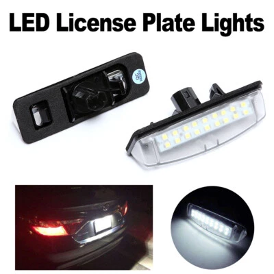 Par de luces de matrícula LED SMD blancas para Lexus IS300 GS300 ES300 RX330 LS430 Foto 1 de 4