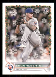 Ethan Roberts 2022 Topps Holiday #HW92 RC Chicago Cubs - Picture 1 of 2