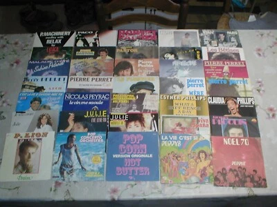 Gros lot 45 tours - Lot n°2 - 85 pièces - Photo 1/3